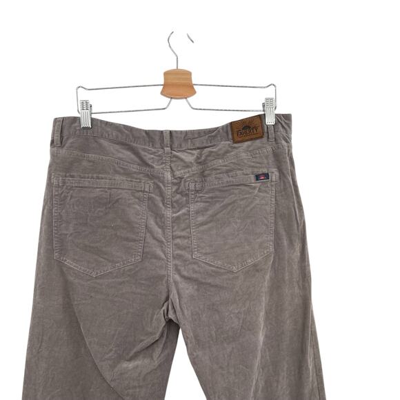 Faherty Stretch Corduroy Pants Gray Size 35 - Picture 7 of 12